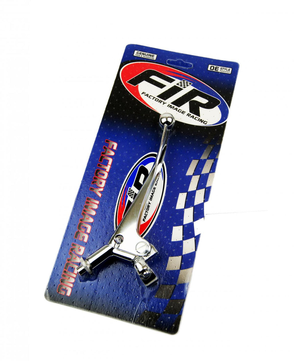 LEVER BRAKE ASSY STEEL 1, CHROME WITH BALL END CLASSIC