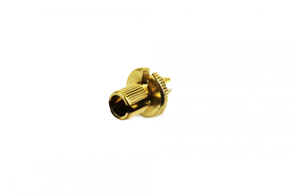 CLUTCH BRAKE CABLE ADJUSTER M8x1.25 GOLD UNIVERSAL