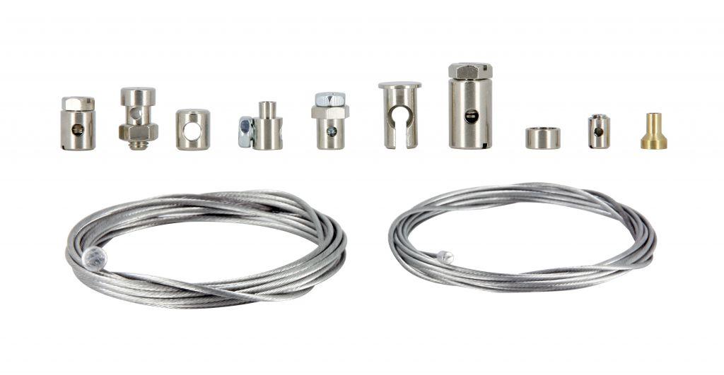 CABLE REPAIR KIT UNIVERSAL CABUNI 2m Cables (1.5mm & 1.2mm) with Mixed Nipples