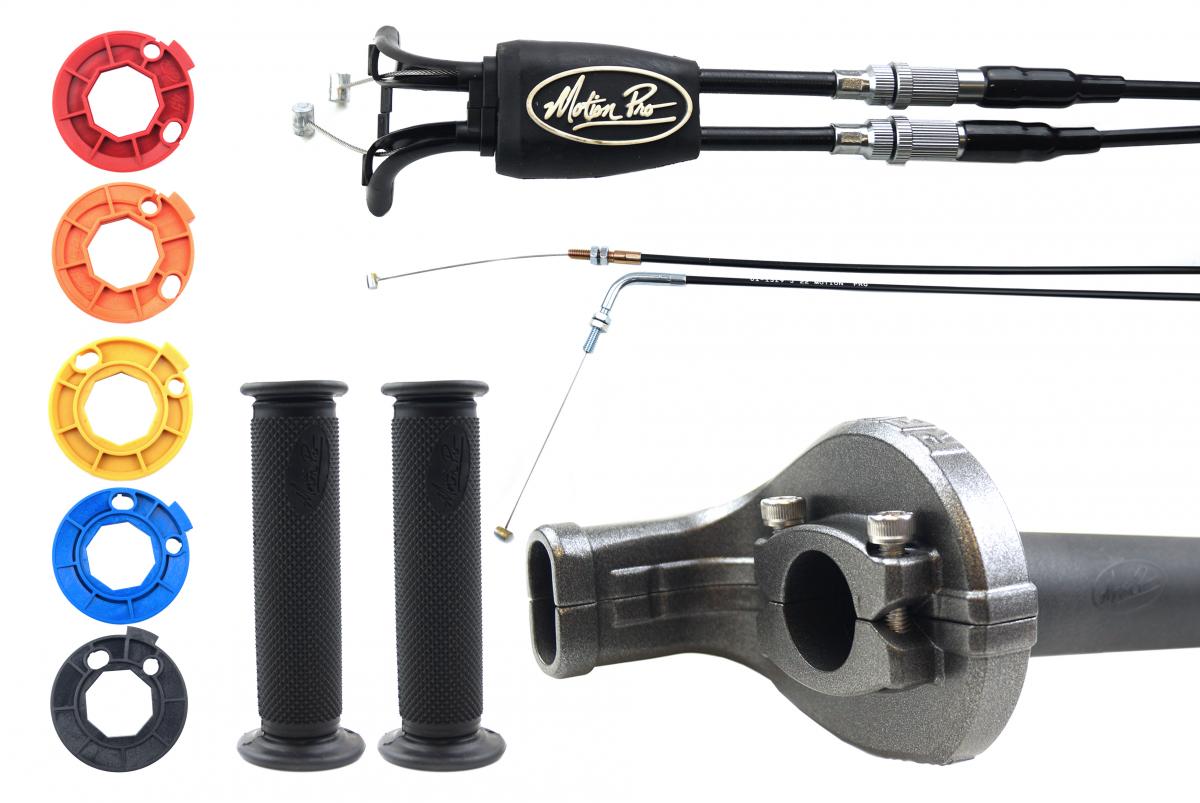 REVOLVER 3 THROTTLE KIT DRZ 400 04-19, MOTION PRO 01-2989 SUZUKI, MP 01-2989 ROAD MC