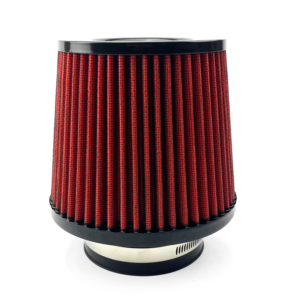 AIR FILTER 89mm x 130mm 3.5 INCH ID HIGH FLOW COLD AIR INTAKE UNIVERSAL