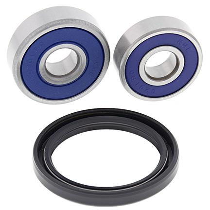 WHEEL BEARING KIT FRONT 80-82 KAW KDX175, ALLBALLS 25-1184 ROAD/DIRT