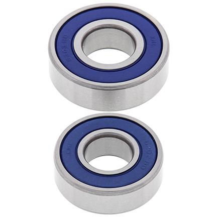WHEEL BEARING KIT FRONT 82-91 KAW KX250/KL600/650, ALLBALLS 25-1142 ROAD/DIRT