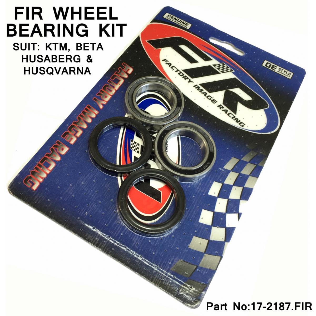 WHEEL BEARING & SEAL KIT FRONT KTM BETA, HUSQVARNA / HUSABERG 0760354771 + 0625069068