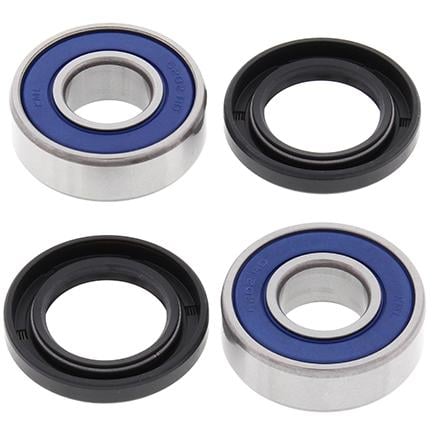 WHEEL BEARING KIT FRONT 77-93 KAW KZ200/YAM RT180, ALLBALLS 25-1190 DIRT/ROAD