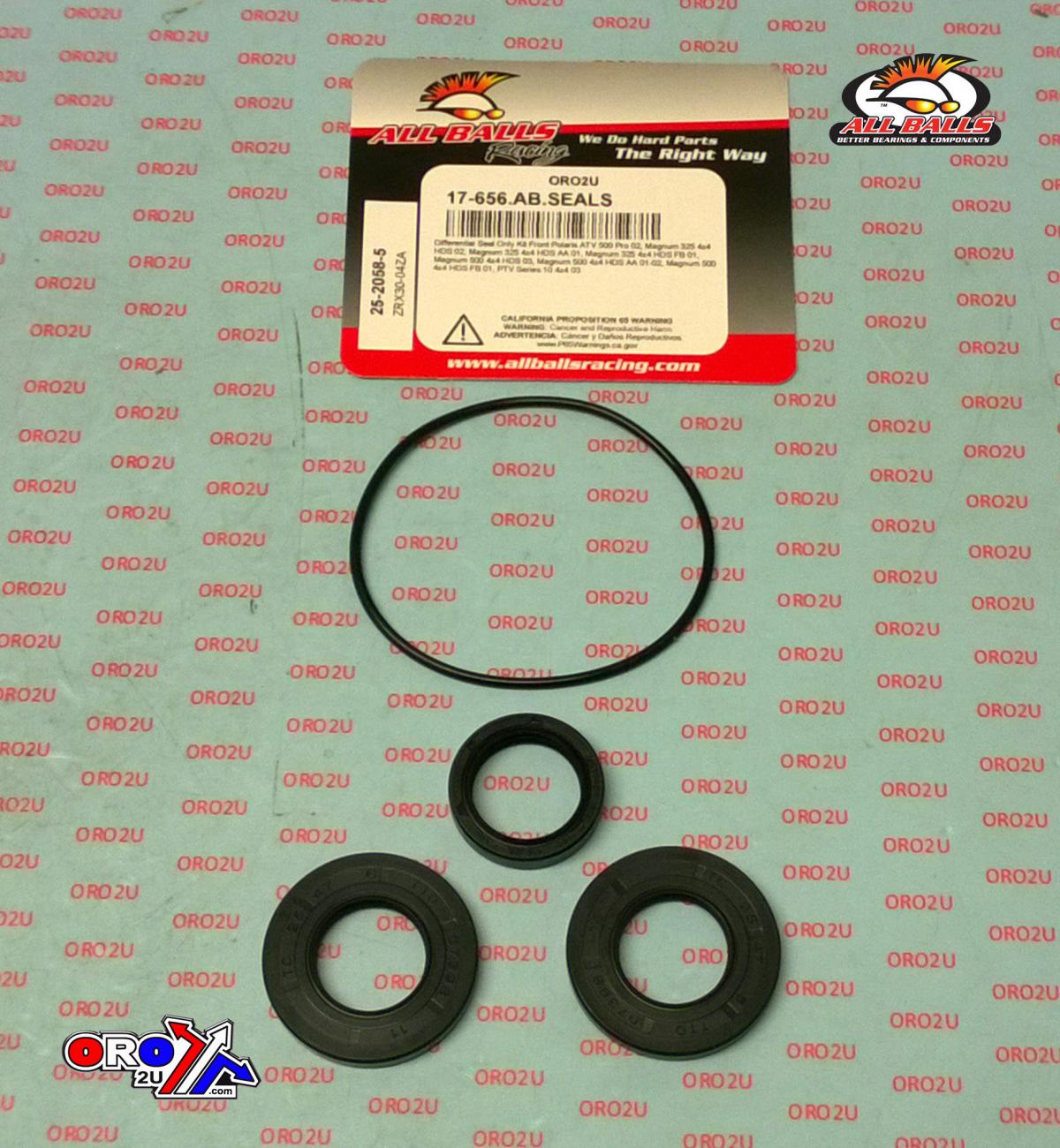 DIFFERENTIAL SEALS KIT FRONT, ALLBALLS 25-2058-5