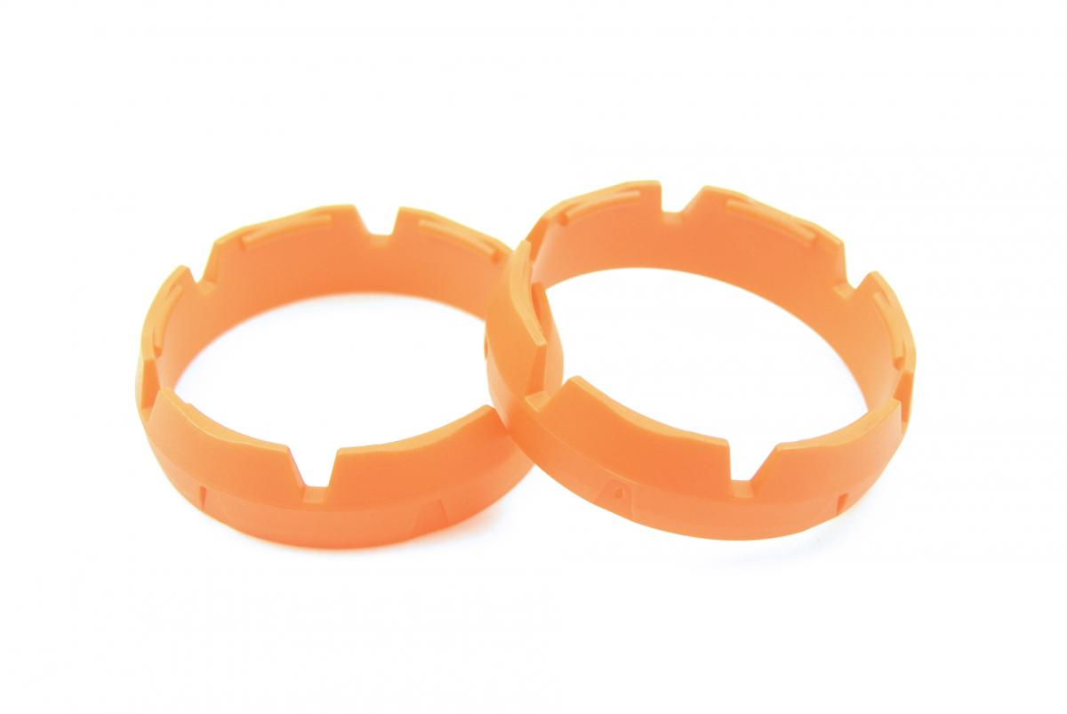 WP 62mm FORK PROTECTION RING ORANGE, FIR ASOT-336, ORANGE, 48600698