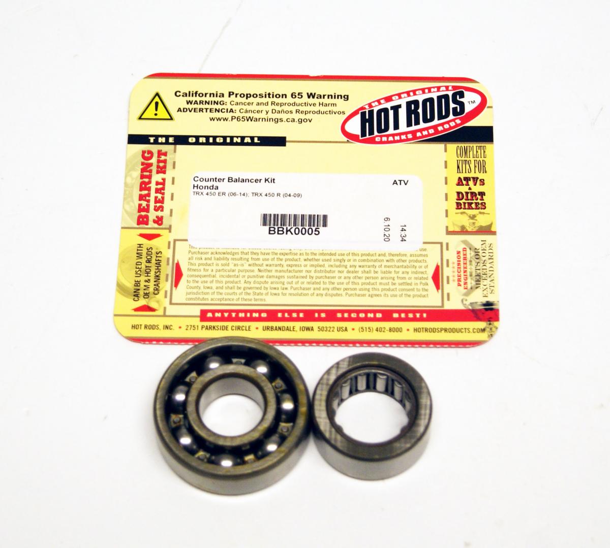 Counter Balancer Kit TRX 450 ER/R, Hot Rods BBK0005