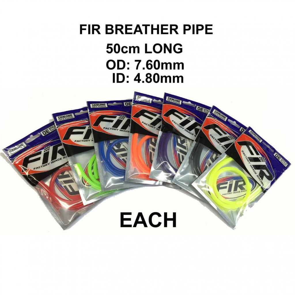 FUEL PIPE BREATHER LINE 5mm RED 50cm LENGTH
