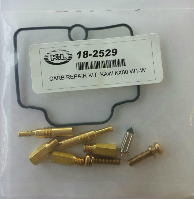 CARBURETOR REPAIR KIT KX80BW, KX80BW 98-00 CARB REPAIR, KL18-2529