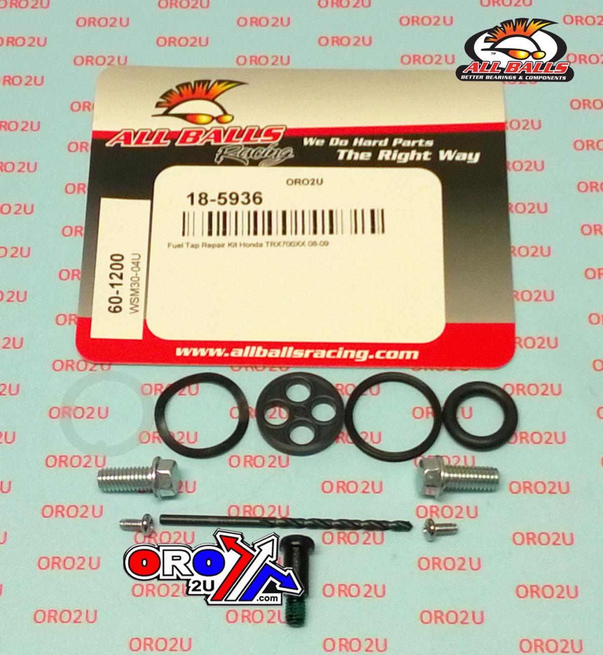 FUEL TAP REPAIR KIT ALLBALLS, ALLBALLS 60-1200 HONDA TRX700XX 08-09