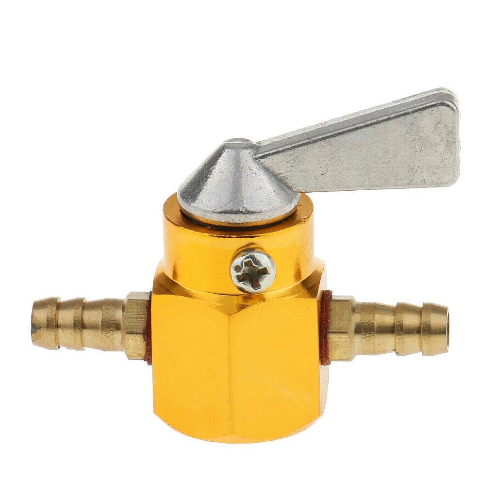 FUEL TAP INLINE GOLD