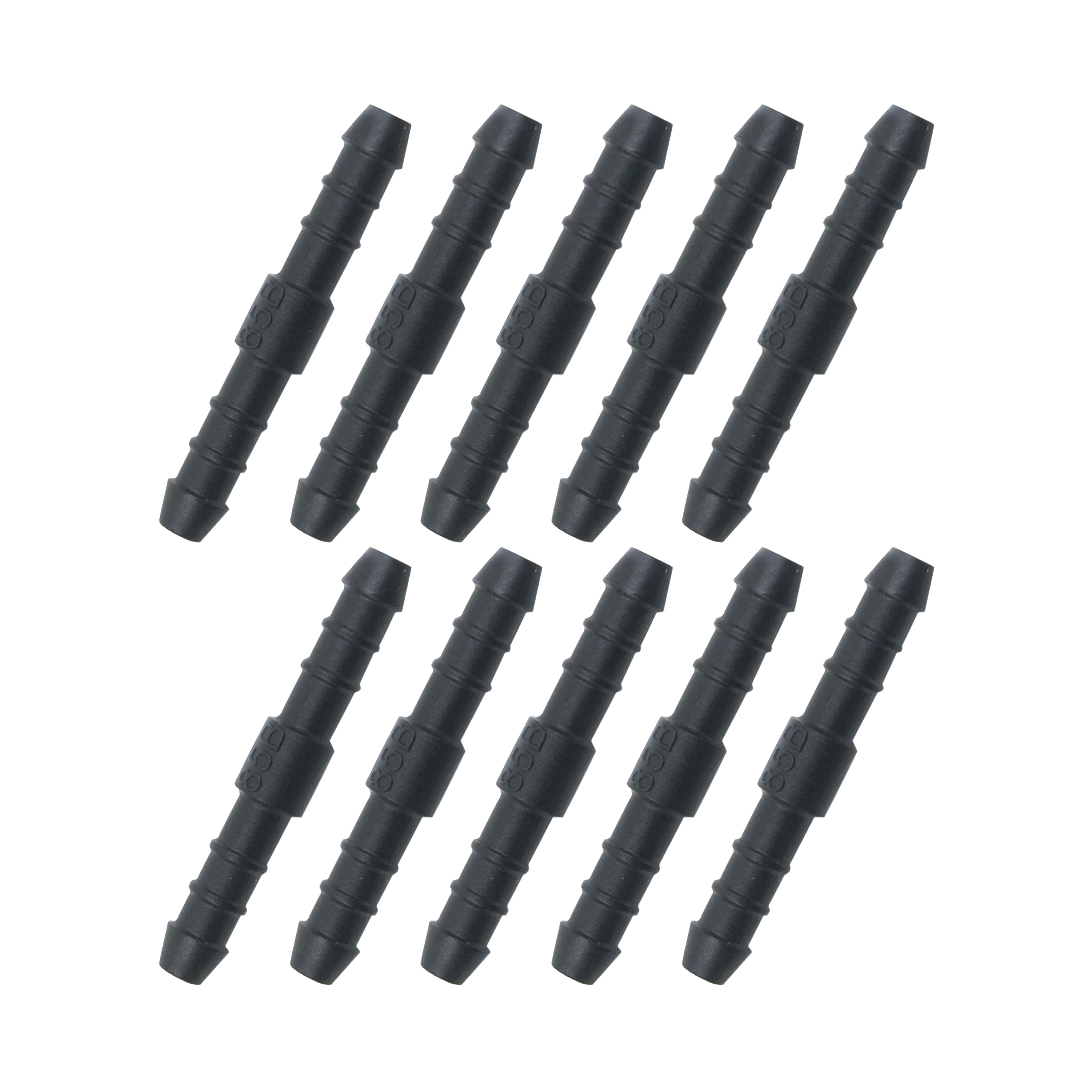 STRAIGHT CONNECTER 1/4, 6mm, £0.60 EACH PACK/10
