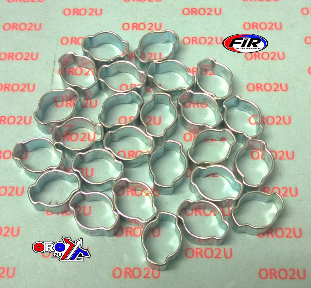 Steel O Clip 3/8 PACK OF 25, 8>11mm, / OC1