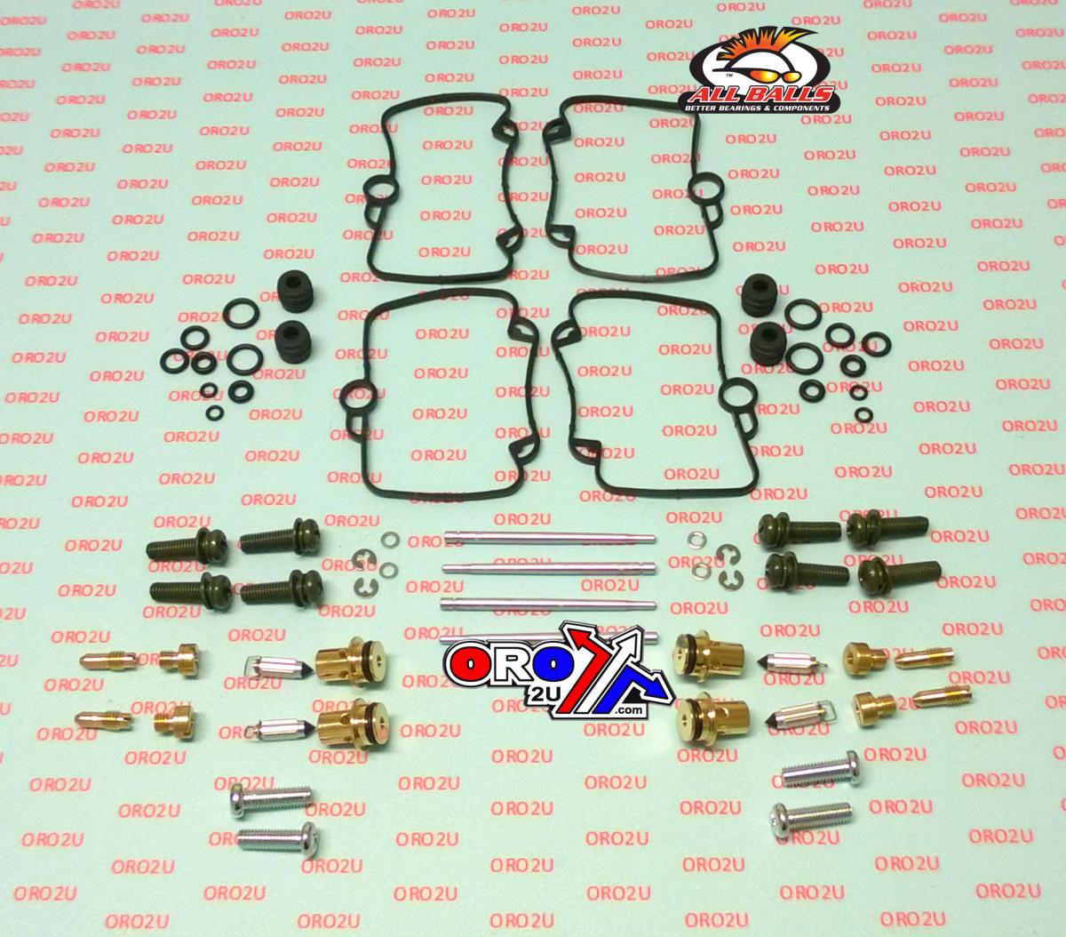 CARBURETOR REBUILD KIT 88-89 SUZ GSXR750, ALLBALLS 26-1731 ROAD