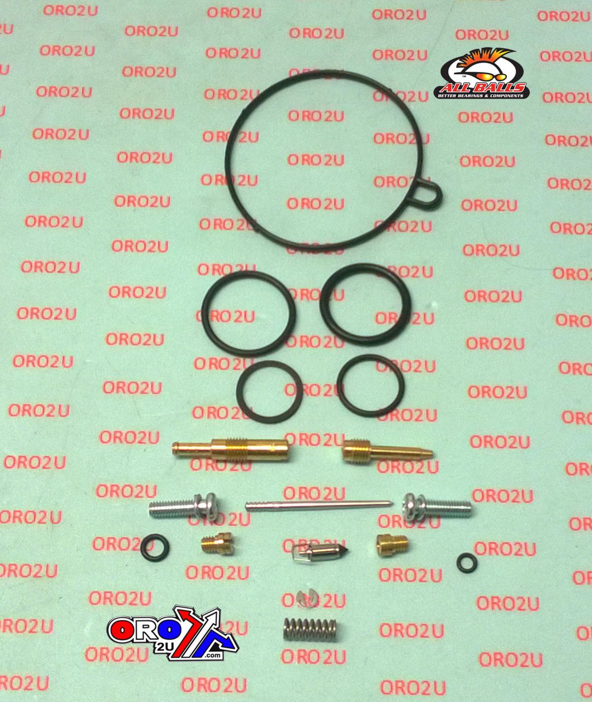 CARBURETOR REBUILD KIT 91-94 HON CT70 TRAIL MONKEY, ALLBALLS 26-10026 ROAD