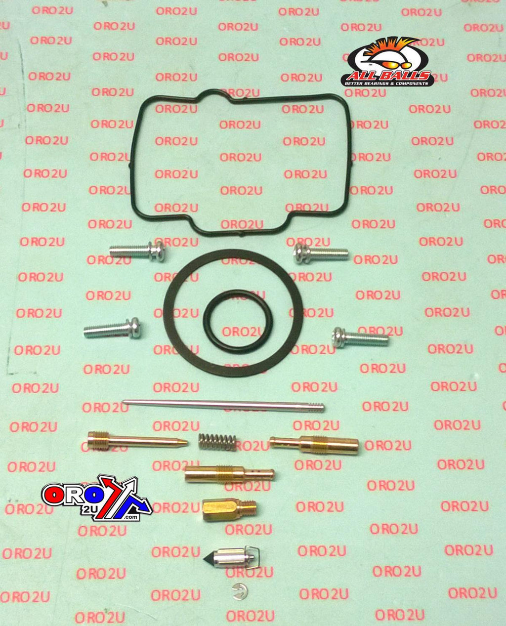 CARBURETOR REBUILD KIT 90-91 KAW KX250, ALLBALLS 26-10033 DIRT