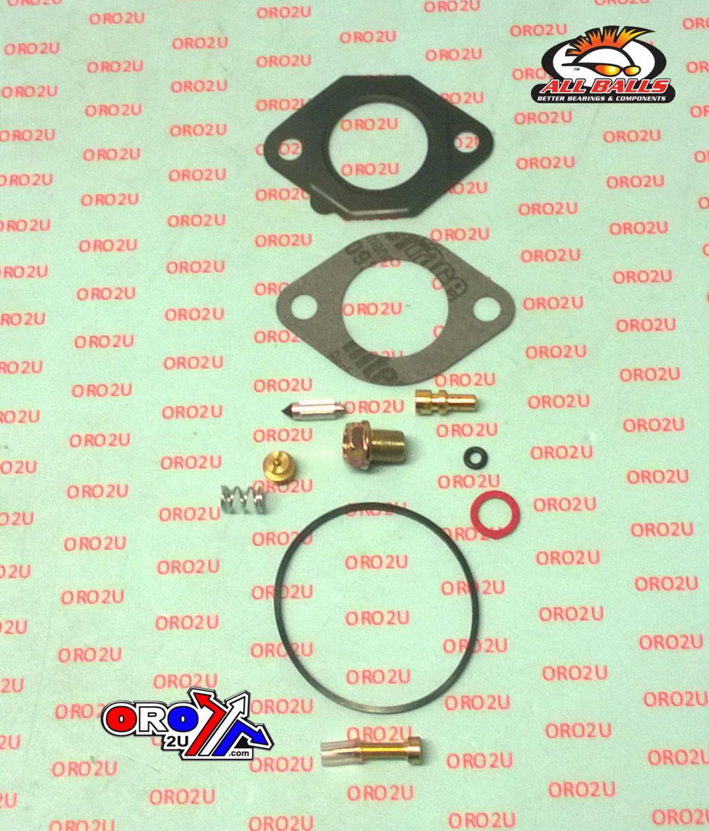 CARBURETOR REBUILD KIT 97-04 KAW MULE 520/550, ALLBALLS 26-10036 ATV