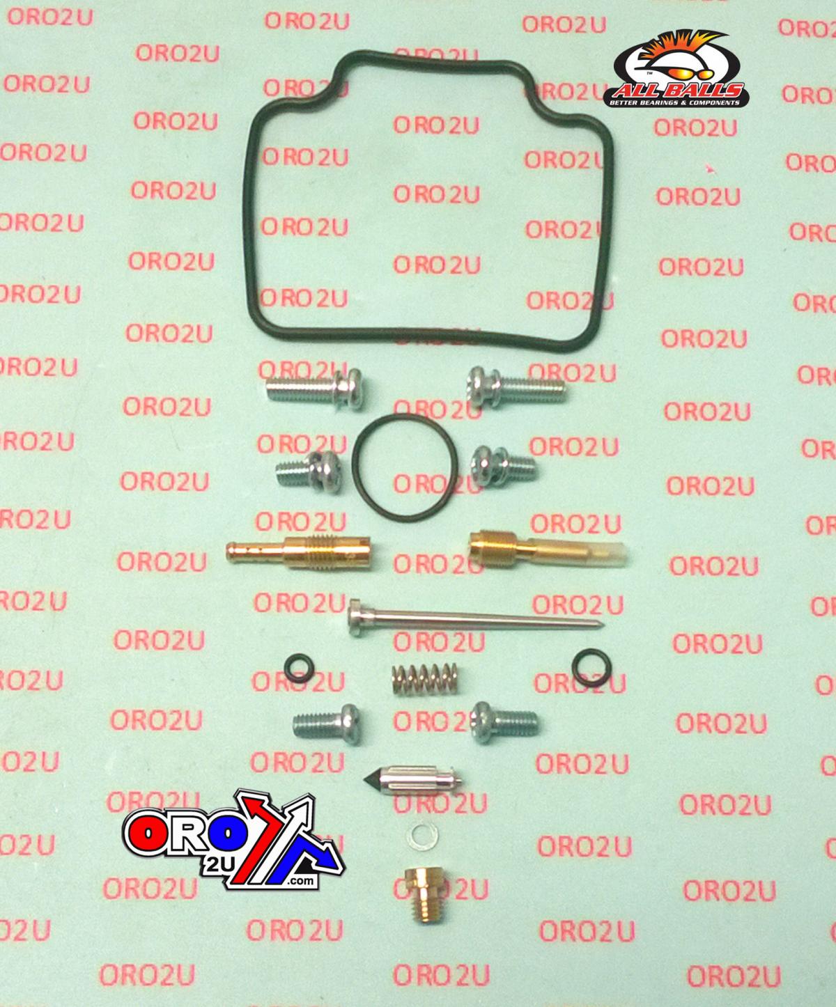 CARBURETOR REBUILD KIT 86-07 HON CN250, ALLBALLS 26-10018 ROAD