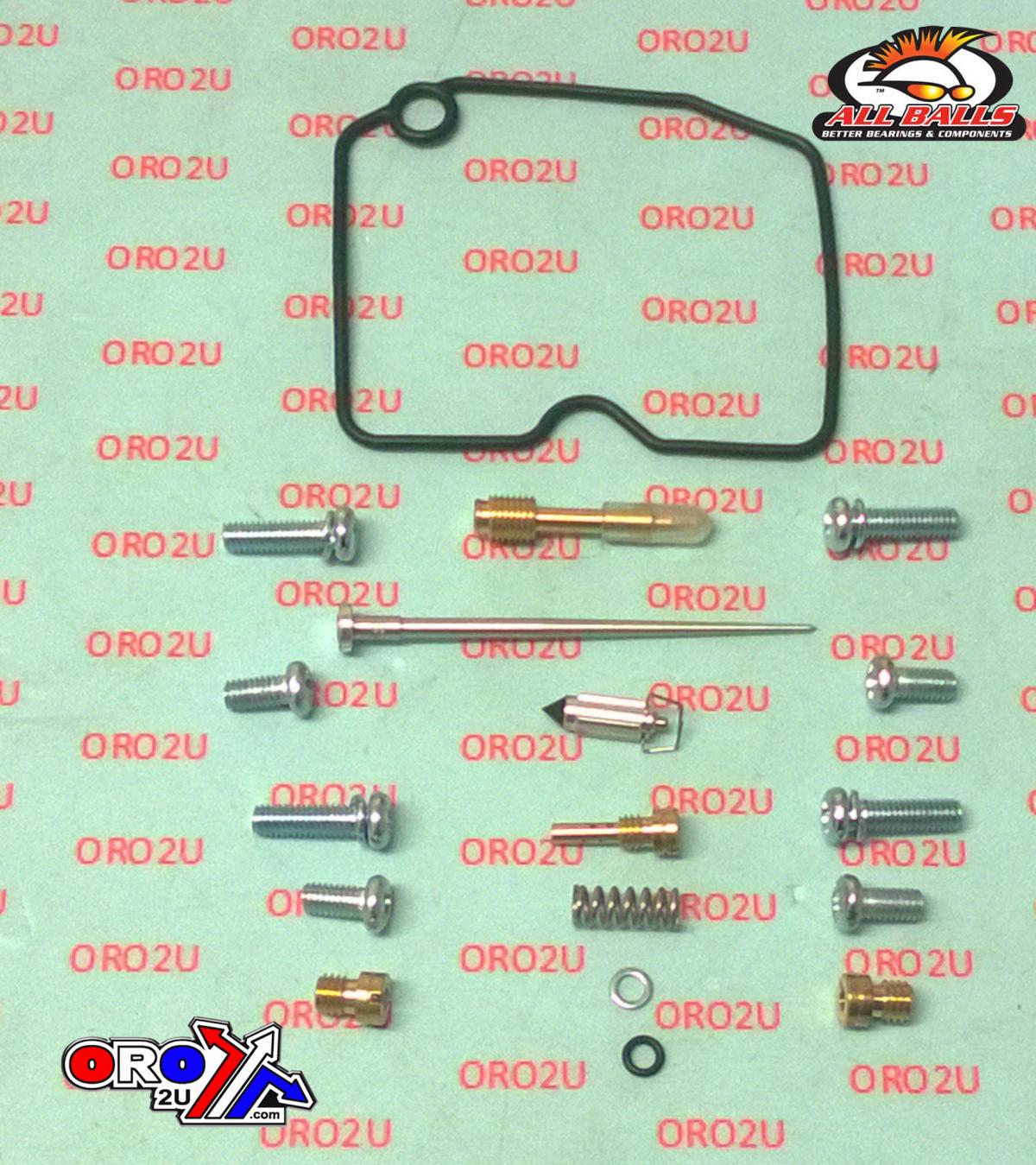 CARBURETOR REBUILD KIT 08-09 ARCTIC CAT PROWLER 650, ALLBALLS 26-10135 ATV