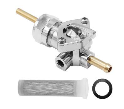 FUEL VALVE PETCOCK STRAIGHT HARLEY DAVIDSON 22mm