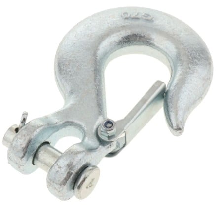 WINCH CABLE HOOK CLEVIS 2700KG 2.7 TON 6000LB 5/16 8mm