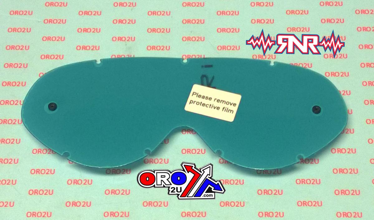 HYBRID TEAR OFF LENS BLUE RIP N ROLL, ANTI FOG, ANTI SCRATCH, LB201