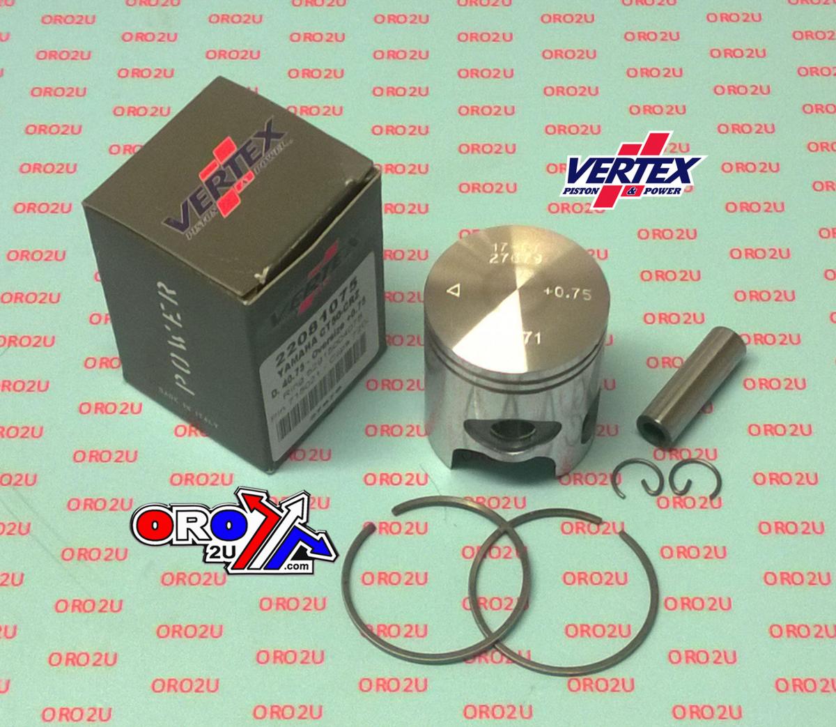 PISTON KIT VERTEX 41.00 CT50S BREEZE CRZ, VERTEX 22081100 YAMAHA 50CC OS +1.00