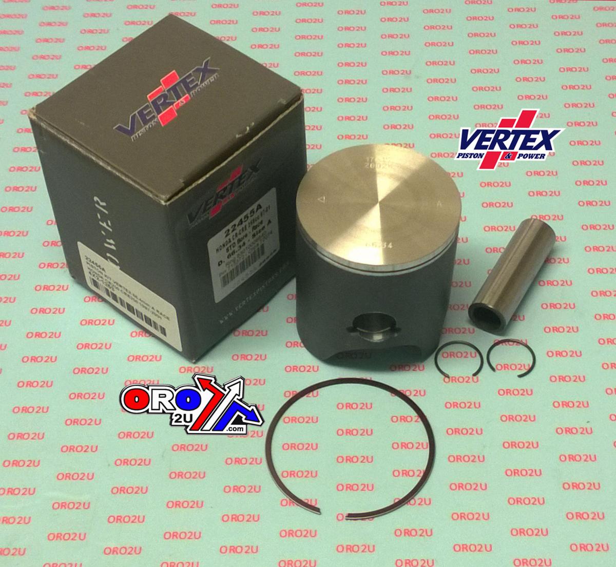 PISTON KIT VERTEX 66.4 B HONDA CR/CRE 250 97-01 RACE, VERTEX 22455B