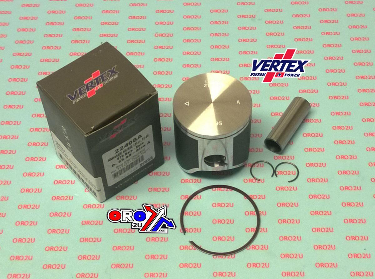 PISTON KIT VERTEX 54.0 C KAWASAKI KX/KXE125 95-00 RACE, VERTEX 22498C