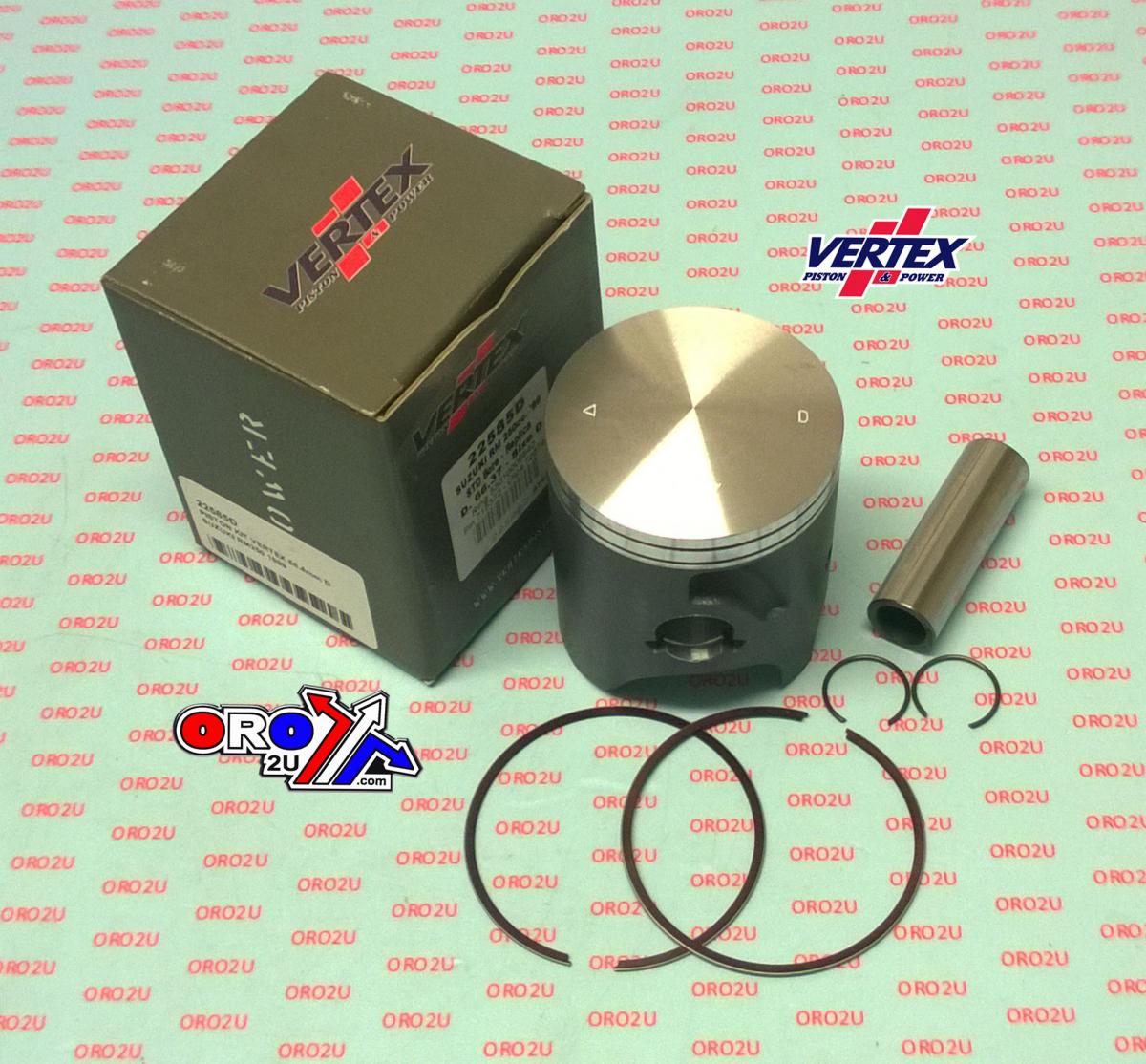 PISTON KIT VERTEX 66.4 C KAWASAKI KX/KXE 250 98-01 RACE, VERTEX 22579C SINGLE RING