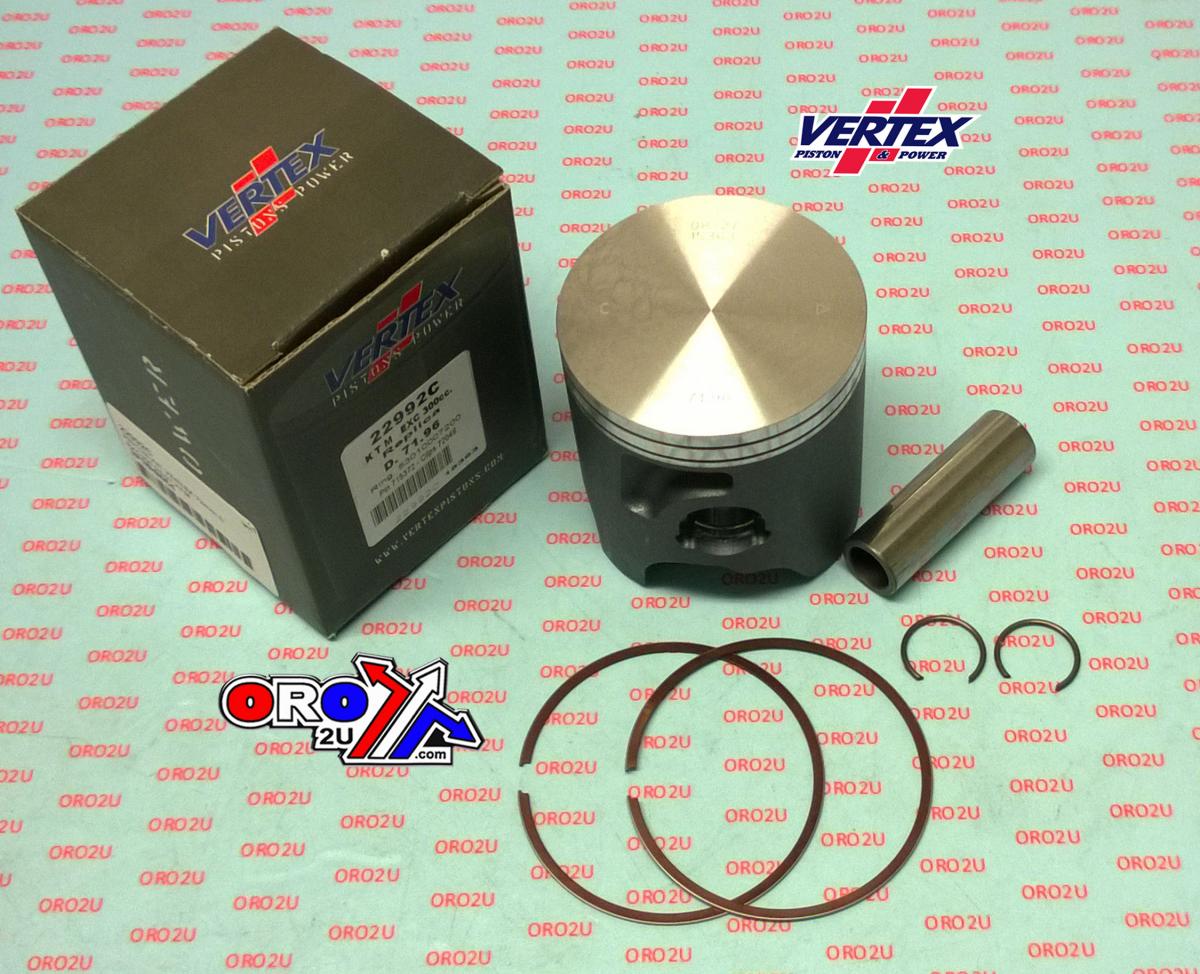 PISTON KIT VERTEX 72.0 C KTM EXC 300 04-07, VERTEX 22992C