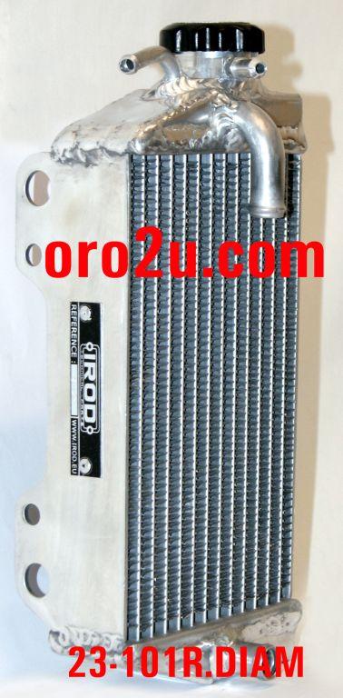 RADIATOR CRF450R 02-04 RIGHT, IROD 008022 HONDA, 19010-MEB-631, 19010-MEB-771