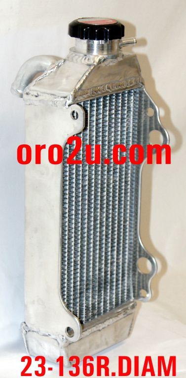 RADIATOR RMZ250 07-09 RIGHT, IROD 008036 SUZUKI 17710-10H00