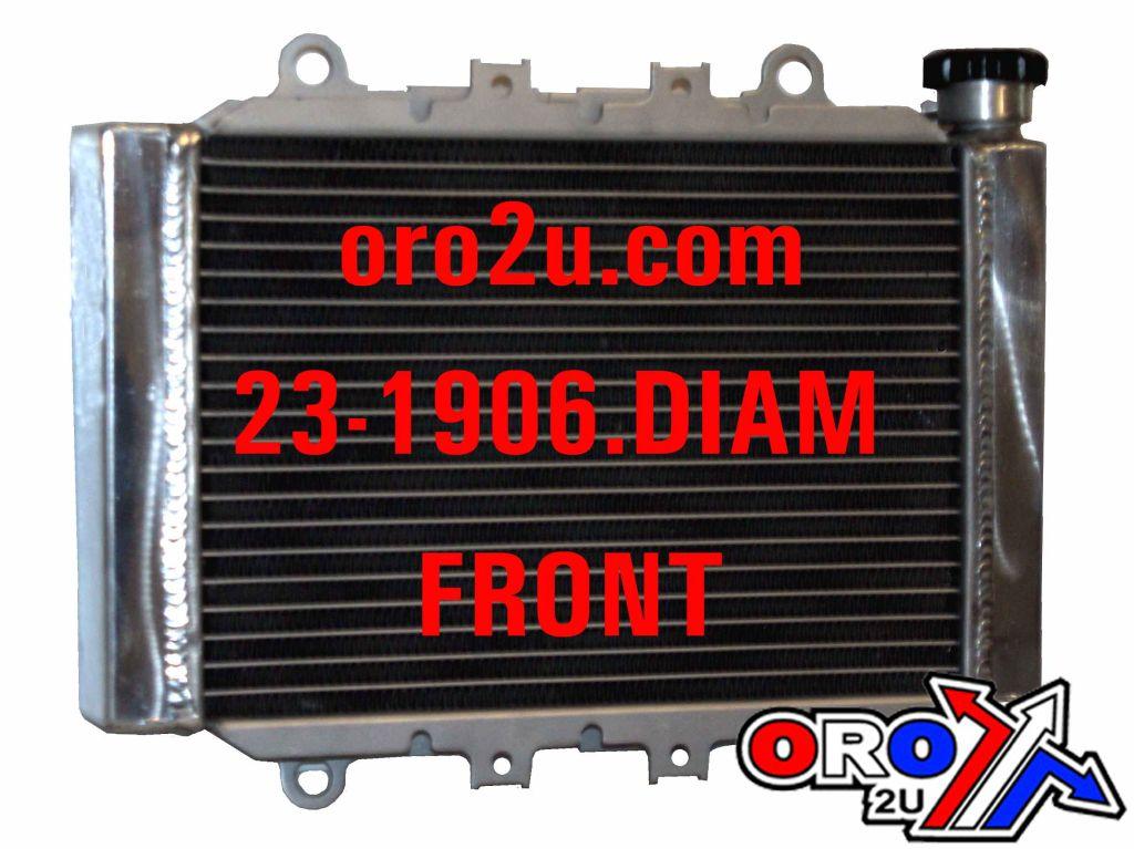 RADIATOR YAMAHA KODIAK 400, 008517 04-10 5ND-E240A-01-00, 23-1906
