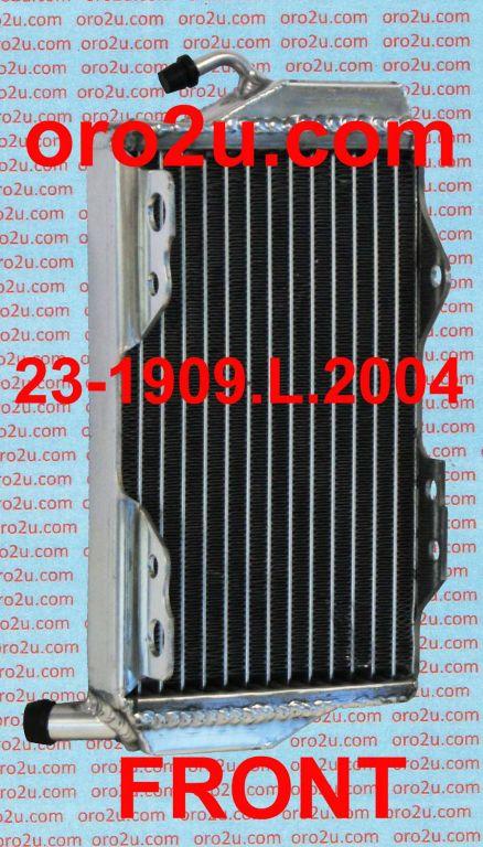 RADIATOR CR125 2004 LEFT, 008166 IROD 19015-KSR-J02
