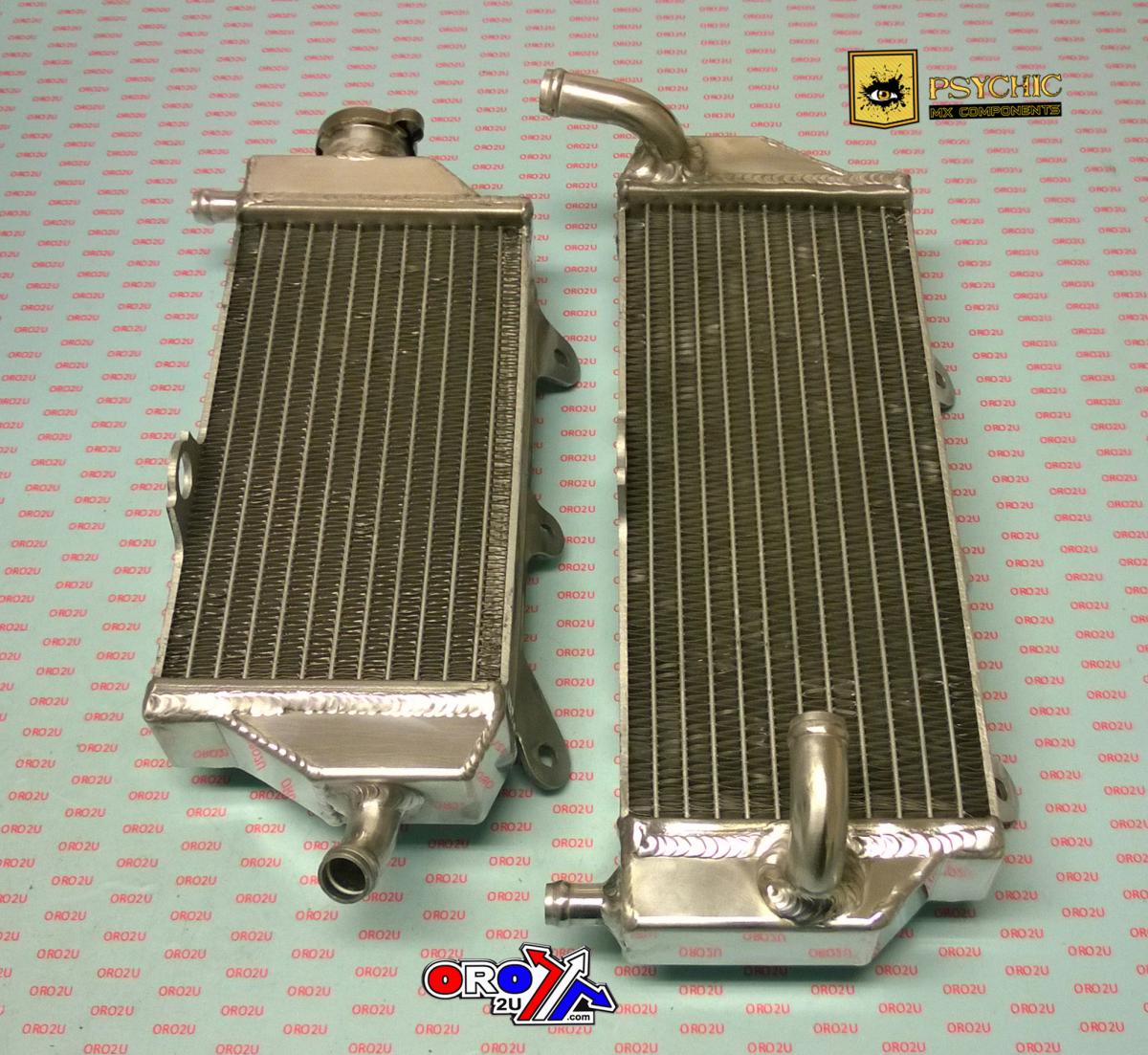 RADIATOR WR450F 12-15 STD, PSYCHIC XD-10094 WRF450 RH 1DX-12461-00-00, LH 1DX-1240A-00-00