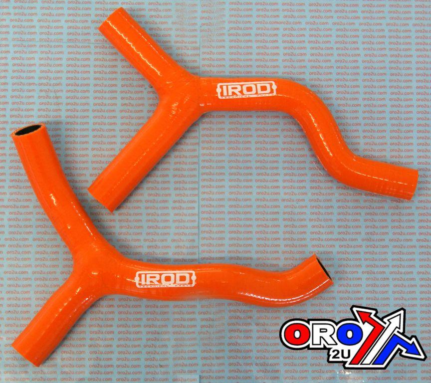 HOSE KIT/2 85 SX 13-17 KTM, SILICONE RADIATOR ORANGE, IROD 010060