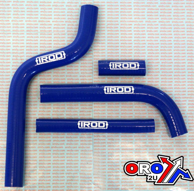 HOSE KIT/4 96-01 YZ125 BLUE, SILICONE RADIATOR YAMAHA, IROD 010045