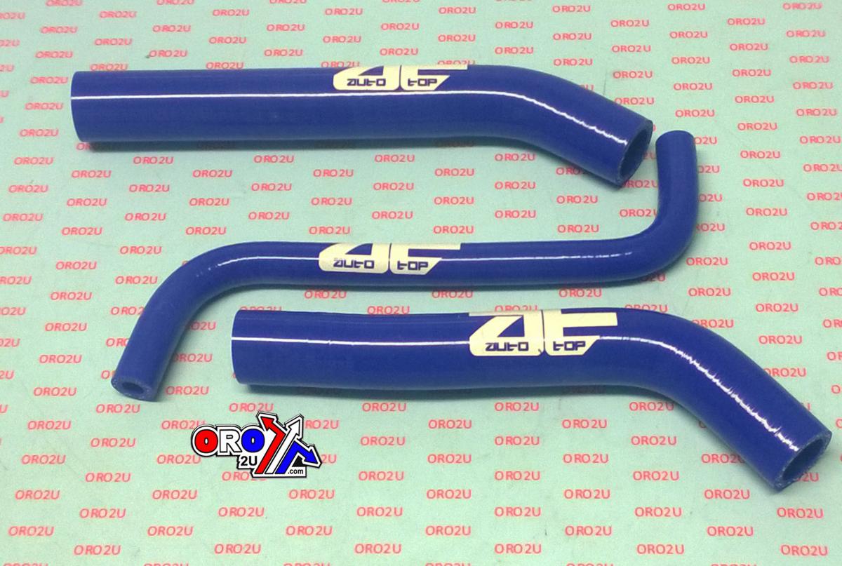 HOSE KIT HONDA TRX450 BLUE, SILICONE RADIATOR SET / 2, 121411528