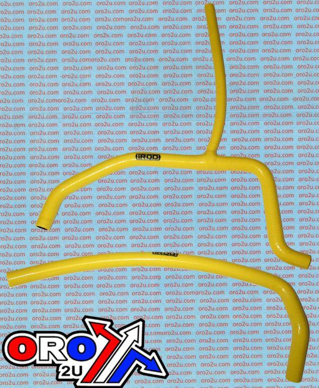 HOSE KIT CAN-AM DS450 08-11, SILICONE RADIATOR YELLOW, IROD 010501