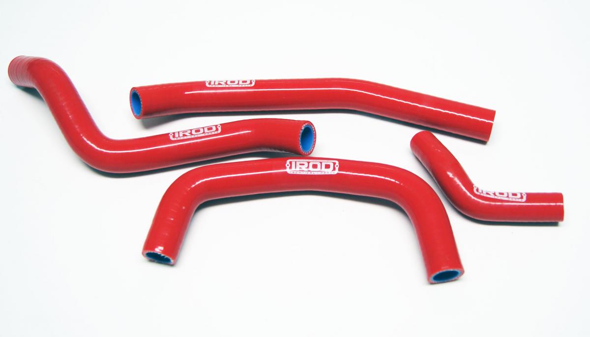 HOSE KIT HONDA CRF 250 18-20, SILICONE RADIATOR RED 010112, IROD