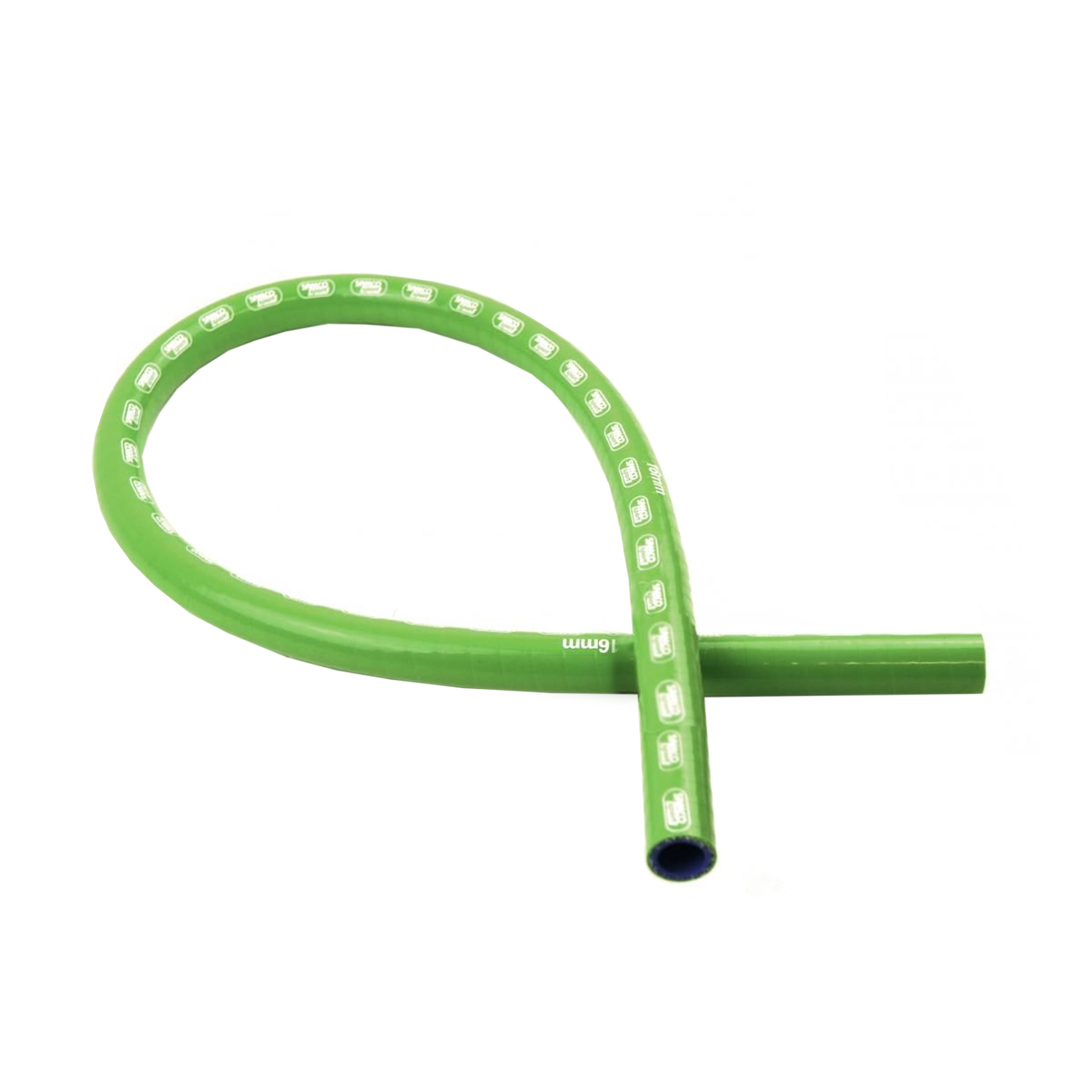 SILICONE HOSE 16MM 1 METER, GREEN, UNIVERSAL AIR, WATER, INTAKE