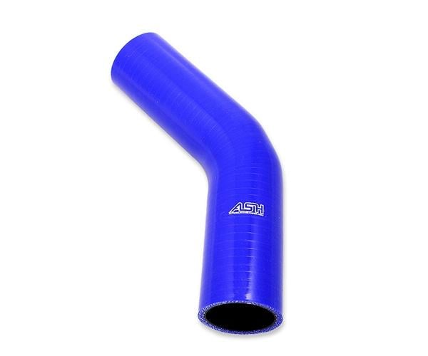 SILICONE HOSE 22MM 45 BEND, BLUE, UNIVERSAL AIR, WATER, INTAKE