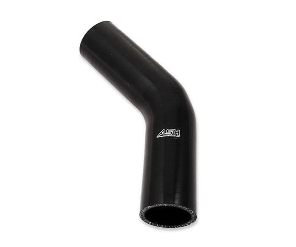 SILICONE HOSE 25MM 45 BEND, BLACK, UNIVERSAL AIR, WATER, INTAKE