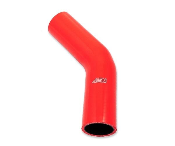 SILICONE HOSE 25MM 45 BEND, RED, UNIVERSAL AIR, WATER, INTAKE