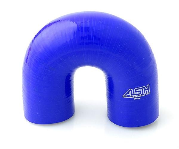 SILICONE HOSE 16MM 180 BEND, BLUE, UNIVERSAL AIR, WATER, INTAKE