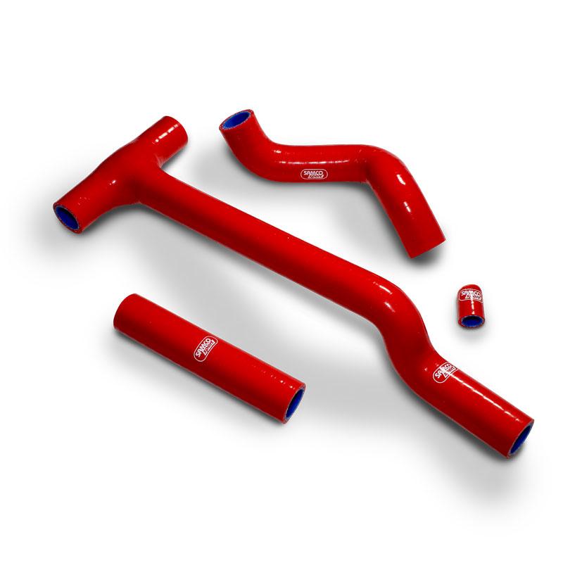 SAMCO HOSE KIT BETA RR125 2020-25 Thermostat Bypass, 4 PIECE KIT, RED, BET-16