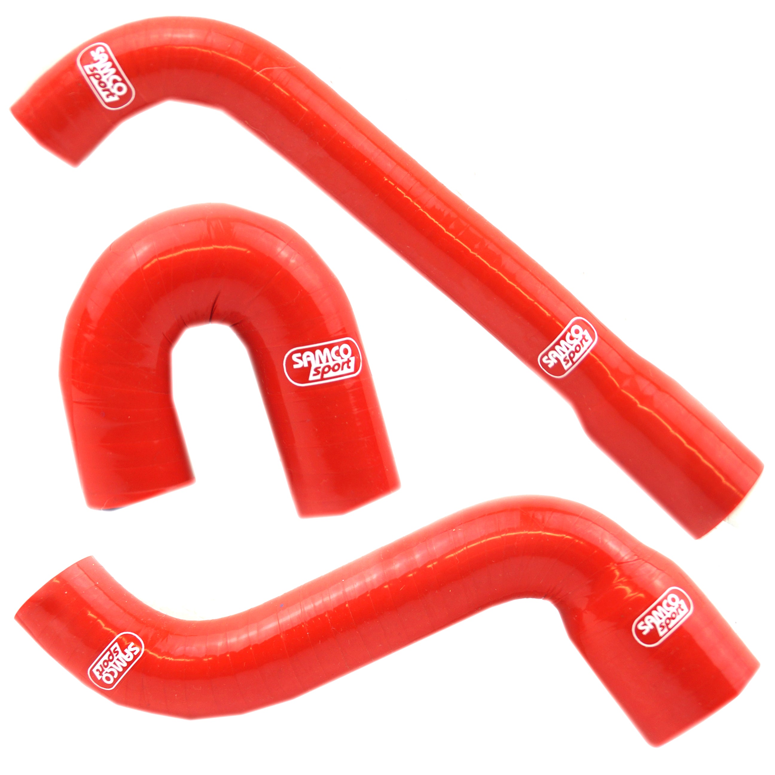 SAMCO HOSE KIT COBRA, 3 PIECE KIT, RED, COB-2 RD