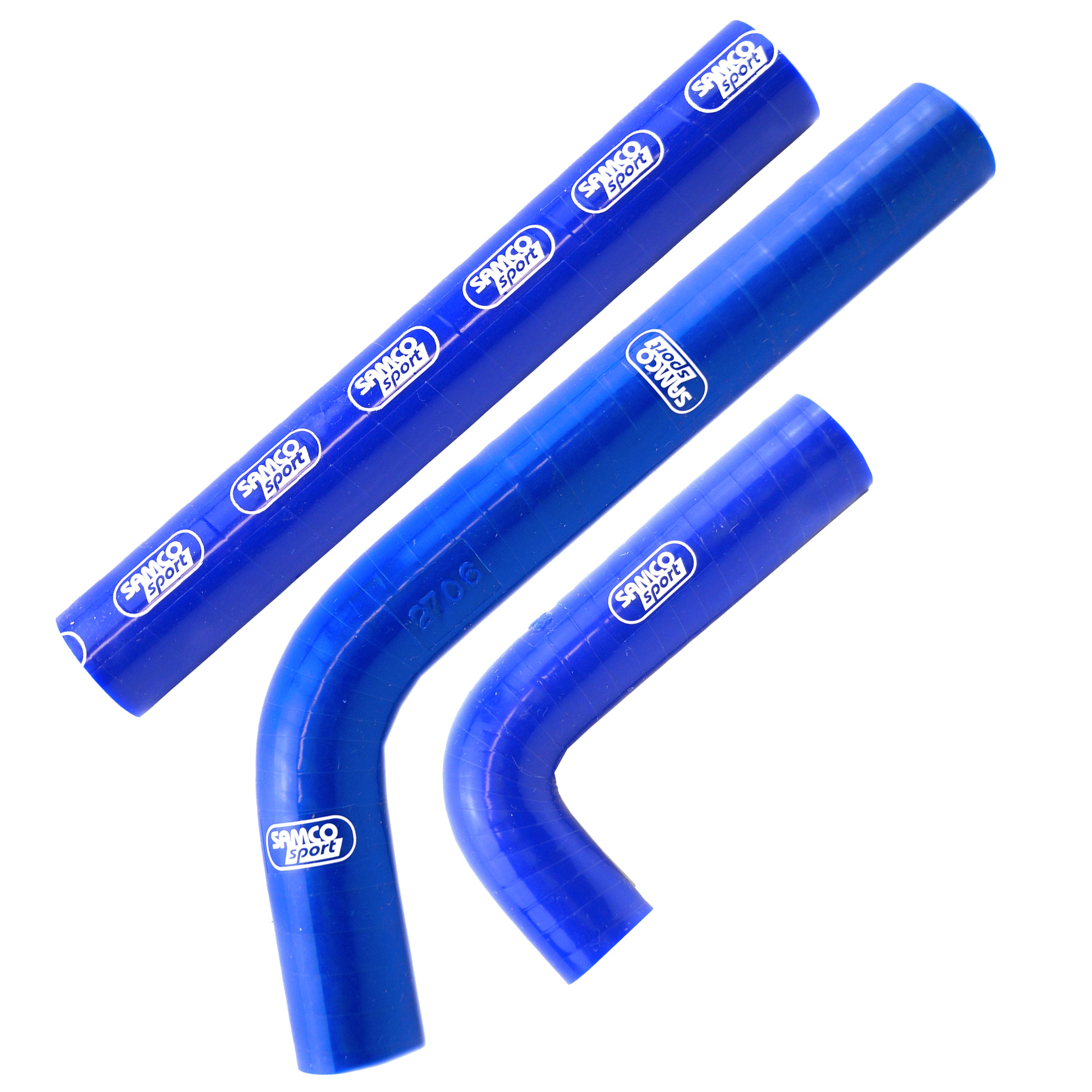 Gas Gas Pro 125 2002 - 2014 3 Piece Samco Sport Silicone Radiator Coolant Hose Kit